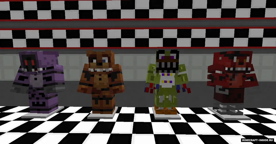 Five Nights At Freddy's - tekstur-pak — Minecraft resurs pak, rasm 2