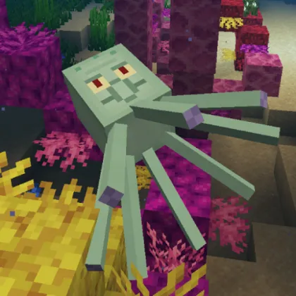 Squid - Squidward — Minecraft resurs pak, rasm 1
