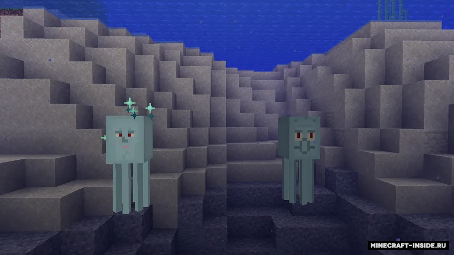 Squid - Squidward — Minecraft resurs pak, rasm 2