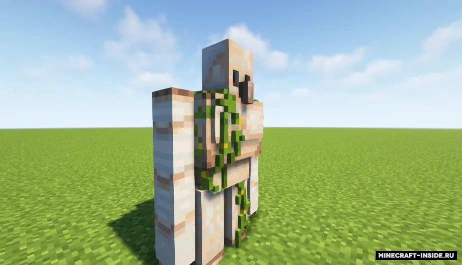 Iron Golem Update — Minecraft resurs pak, rasm 3