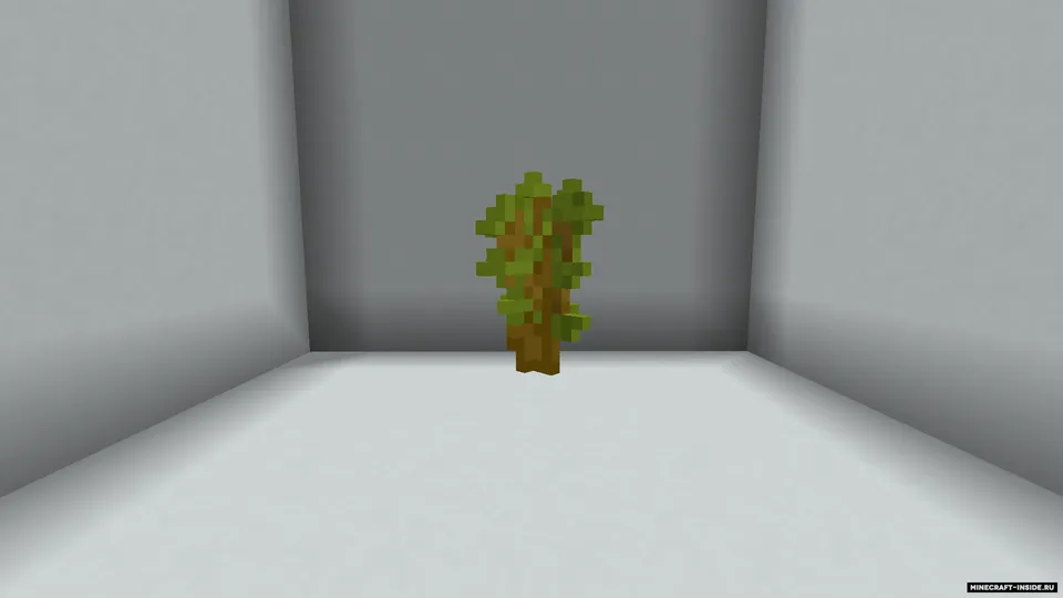 Saplings in 3d — Minecraft resurs pak, rasm 3
