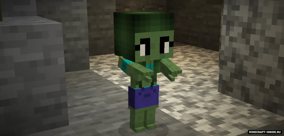 Girl Zombies — Minecraft resurs pak, rasm 3
