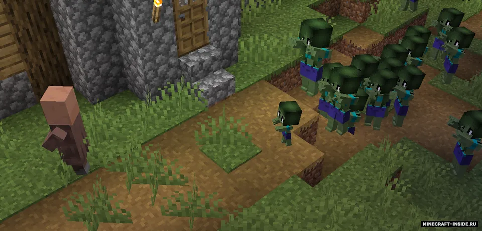 Girl Zombies — Minecraft resurs pak, rasm 4