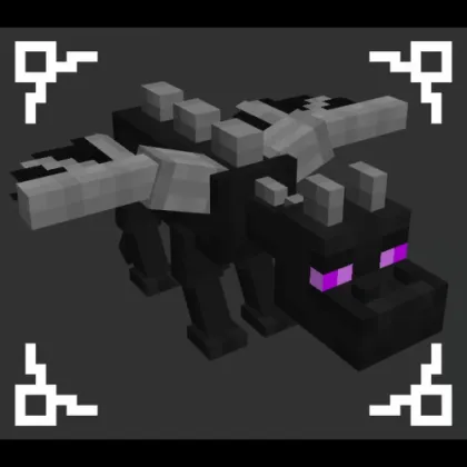 Baby Ender Wolf — Minecraft resurs pak, rasm 1