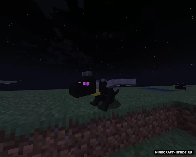 Baby Ender Wolf — Minecraft resurs pak, rasm 3