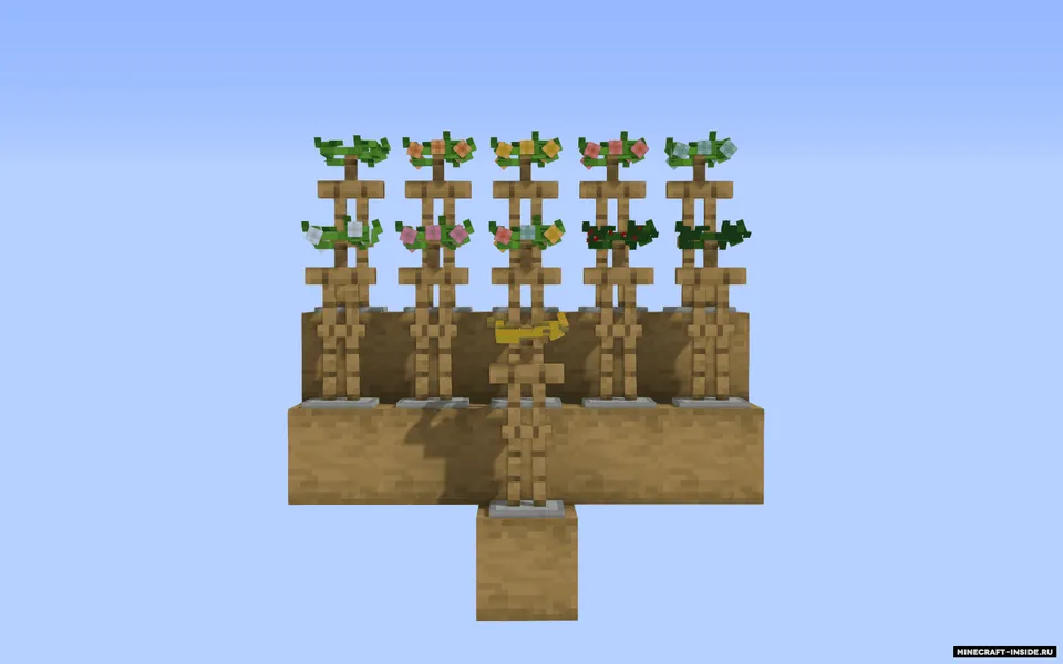 Wreaths of flowers by Carrot — Minecraft resurs pak, rasm 2