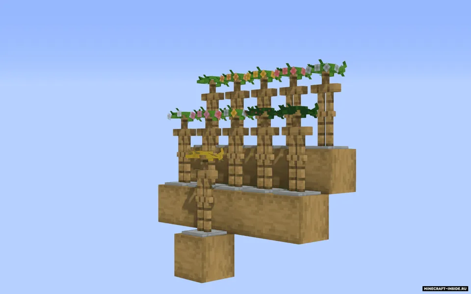 Wreaths of flowers by Carrot — Minecraft resurs pak, rasm 3