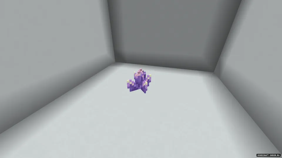 Amethysts in 3d — Minecraft resurs pak, rasm 5