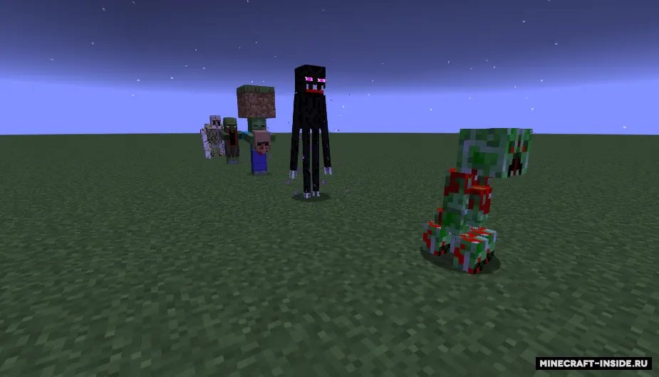 Creepy mobs — Minecraft resurs pak, rasm 2