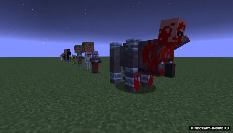 Creepy mobs — Minecraft resurs pak, rasm 3