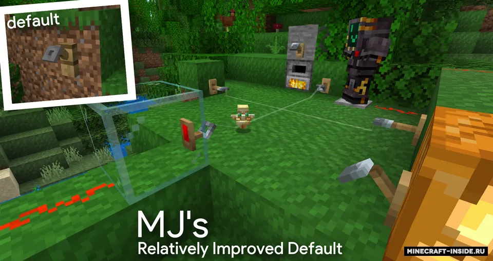 "Barely Default" by Mickey Joe — Minecraft resurs pak, rasm 7