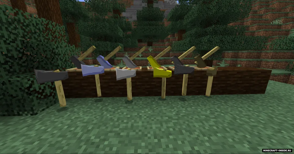 3D Axes — Minecraft resurs pak, rasm 3