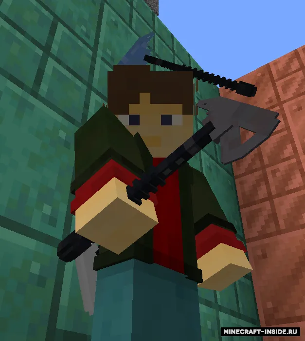 VD Tomahawk Pack 3D — Minecraft resurs pak, rasm 3