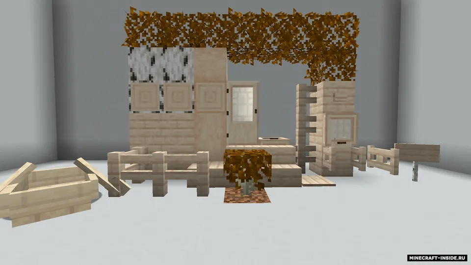 Remodeled Wood — Minecraft resurs pak, rasm 4