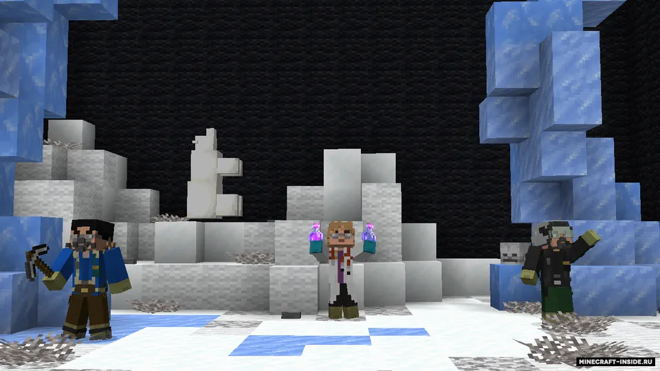 Antarctica - T-sPack for C-NPC — Minecraft resurs pak, rasm 4