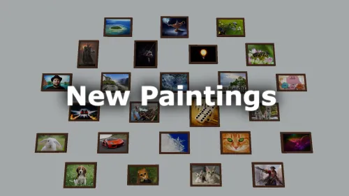 DSWG New Paintings — Minecraft resurs pak, rasm 1