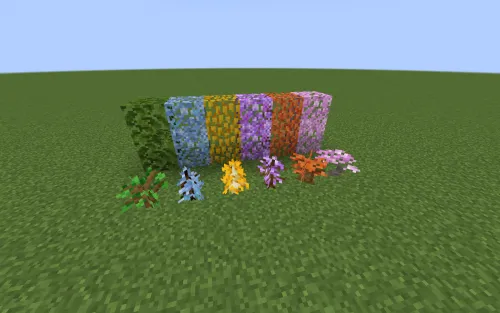 More vanila leaves — Minecraft resurs pak, rasm 1