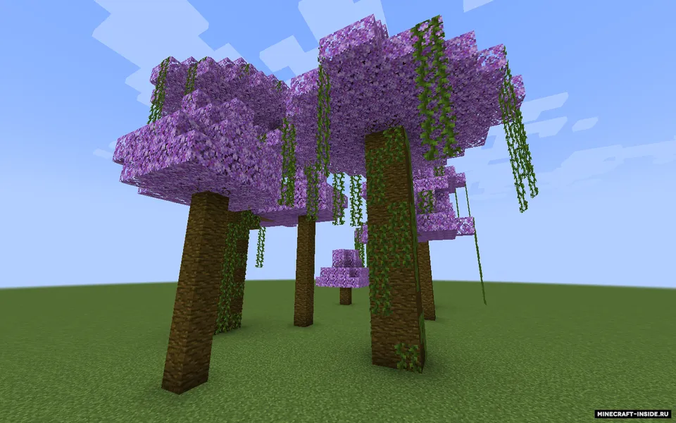 More vanila leaves — Minecraft resurs pak, rasm 2