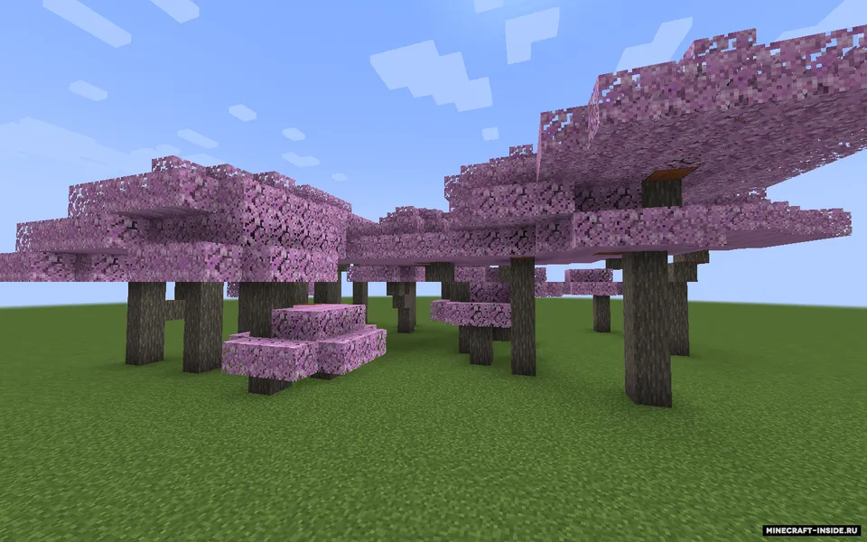 More vanila leaves — Minecraft resurs pak, rasm 3