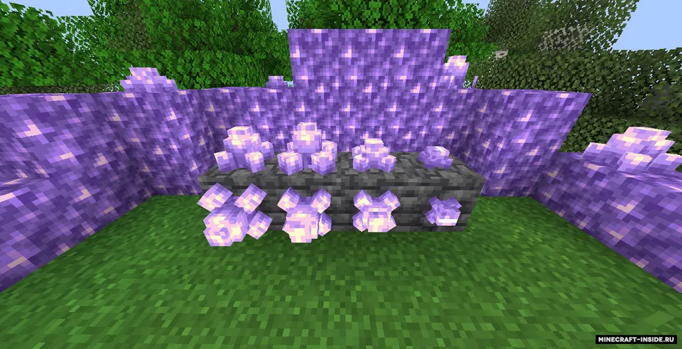 3d amethyst and pointed dripstone — Minecraft resurs pak, rasm 2