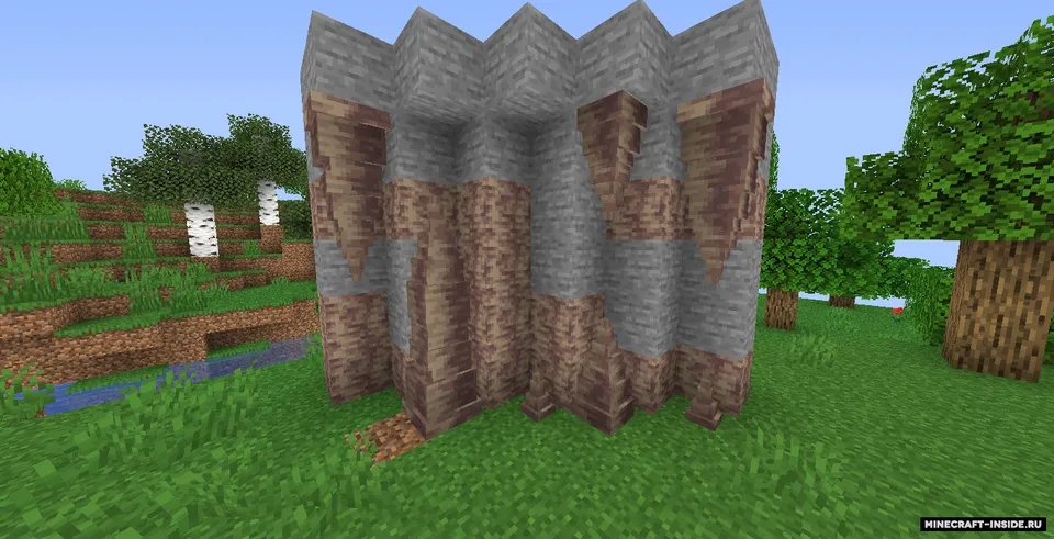 3d amethyst and pointed dripstone — Minecraft resurs pak, rasm 3