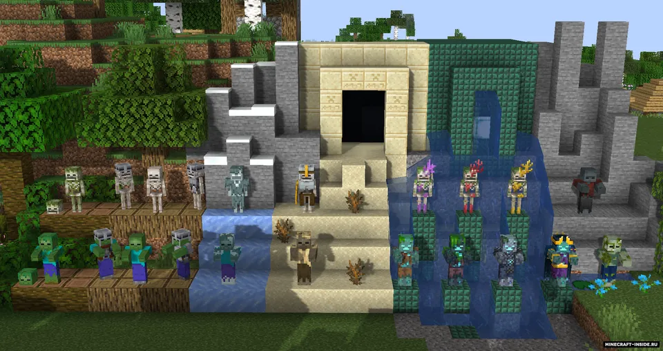 ReCrafted Mobs — Minecraft resurs pak, rasm 2