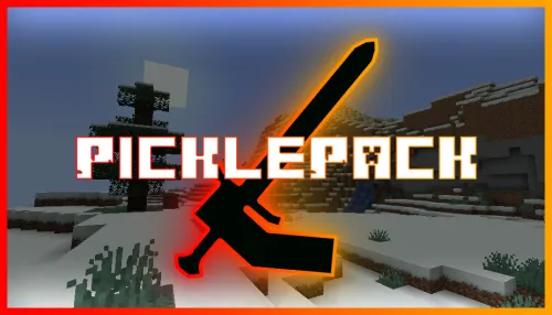 PicklePack — Minecraft resurs pak, rasm 1