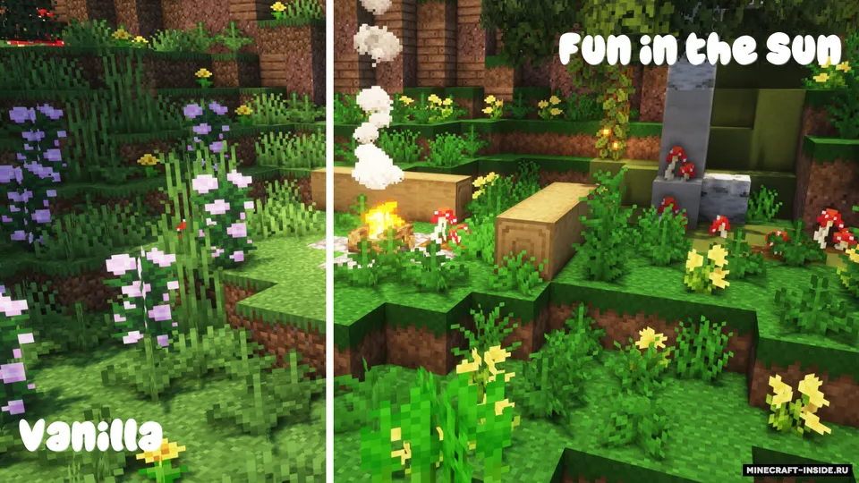 Fun in the Sun — Minecraft resurs pak, rasm 4