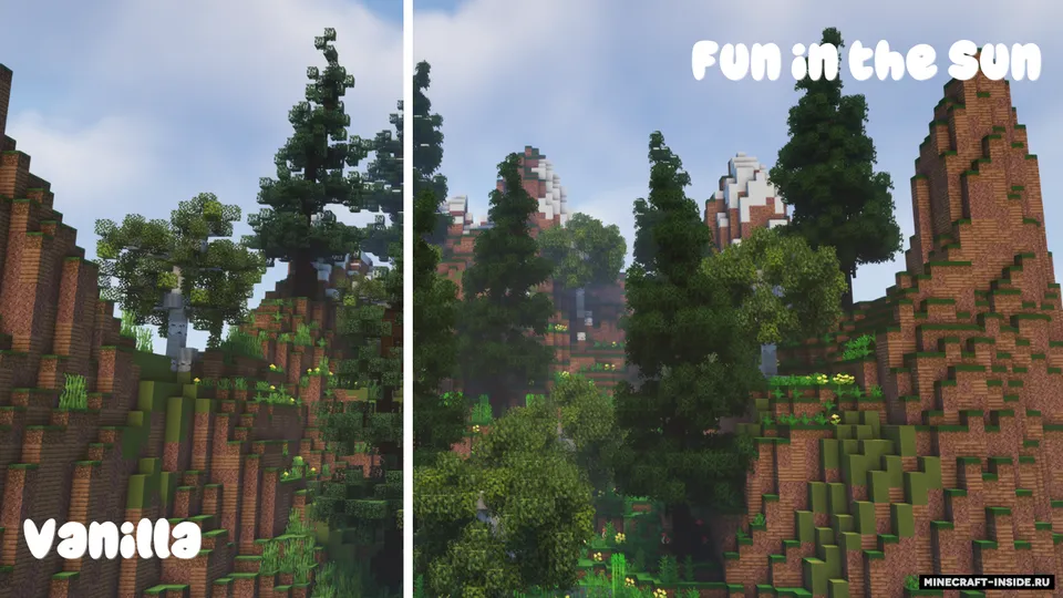 Fun in the Sun — Minecraft resurs pak, rasm 6