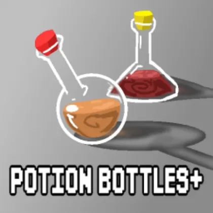 Potion Bottles Plus — Minecraft resurs pak, rasm 1