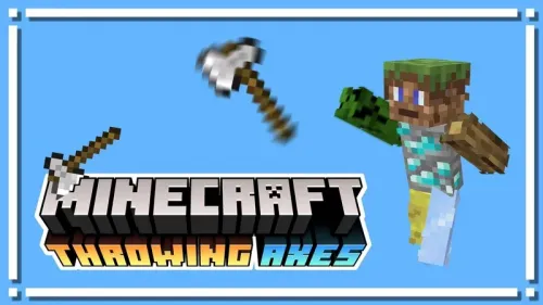 Throwing Axes — Minecraft resurs pak, rasm 1