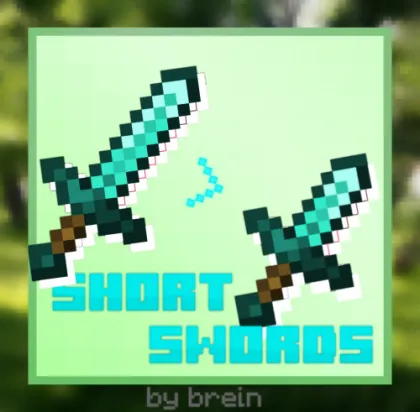 Brein`s Short Swords — Minecraft resurs pak, rasm 1