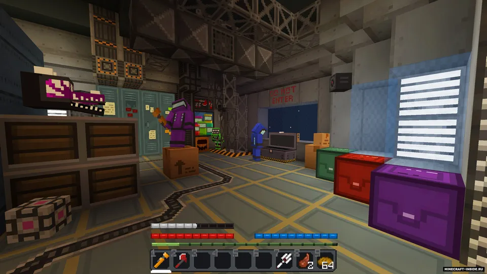 Space Station — Minecraft resurs pak, rasm 5