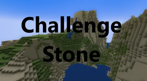 Challenge Stone — Minecraft resurs pak, rasm 1