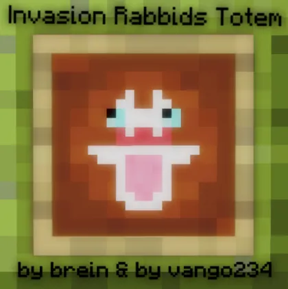 Invasion Rabbids Totem — Minecraft resurs pak, rasm 1