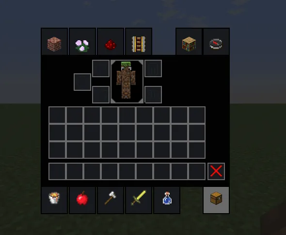 Dark GUI — Minecraft resurs pak, rasm 7