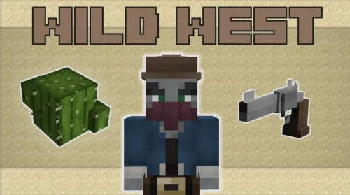 WildWest — Minecraft resurs pak, rasm 1