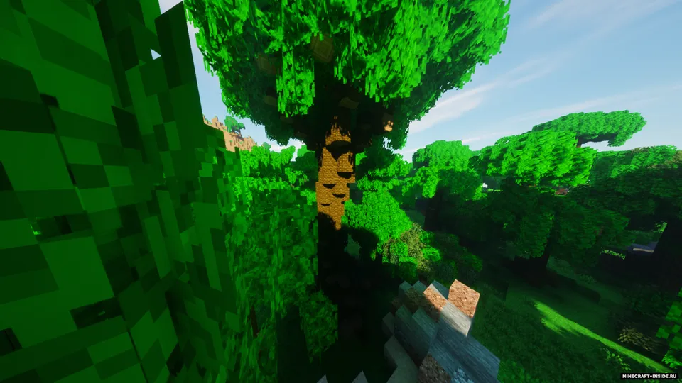 Motschen's Better Leaves — Minecraft resurs pak, rasm 7