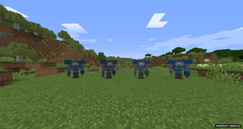 Securitron Iron Golem 2.3V — Minecraft resurs pak, rasm 6