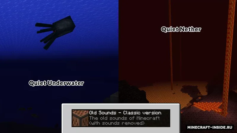 Old Sounds — Minecraft resurs pak, rasm 2