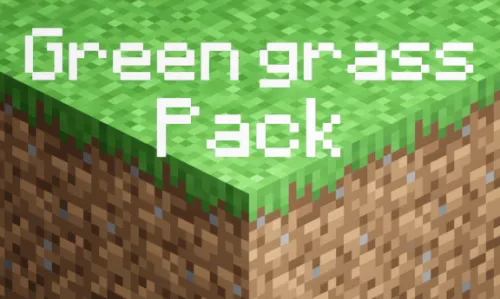 Green grass pack — Minecraft resurs pak, rasm 1