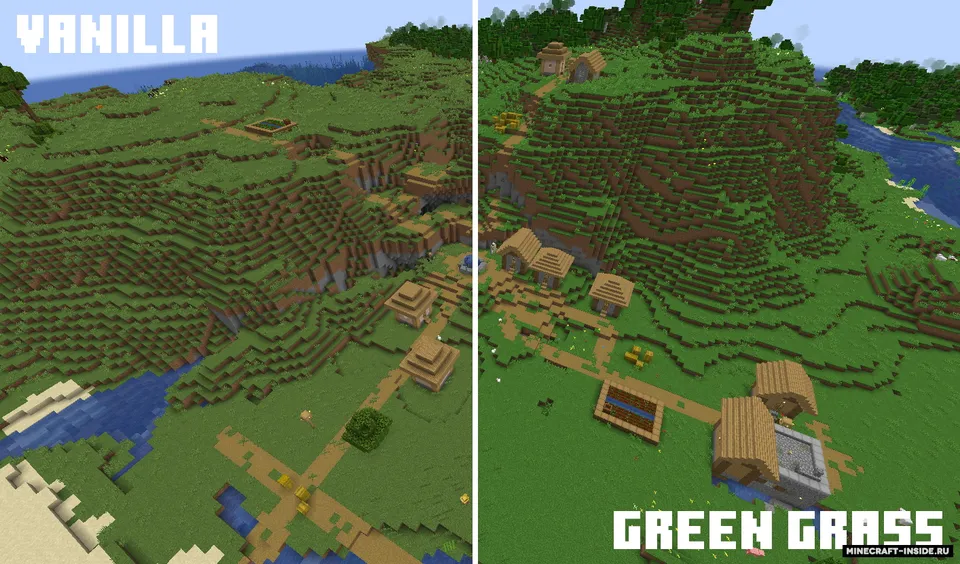 Green grass pack — Minecraft resurs pak, rasm 3