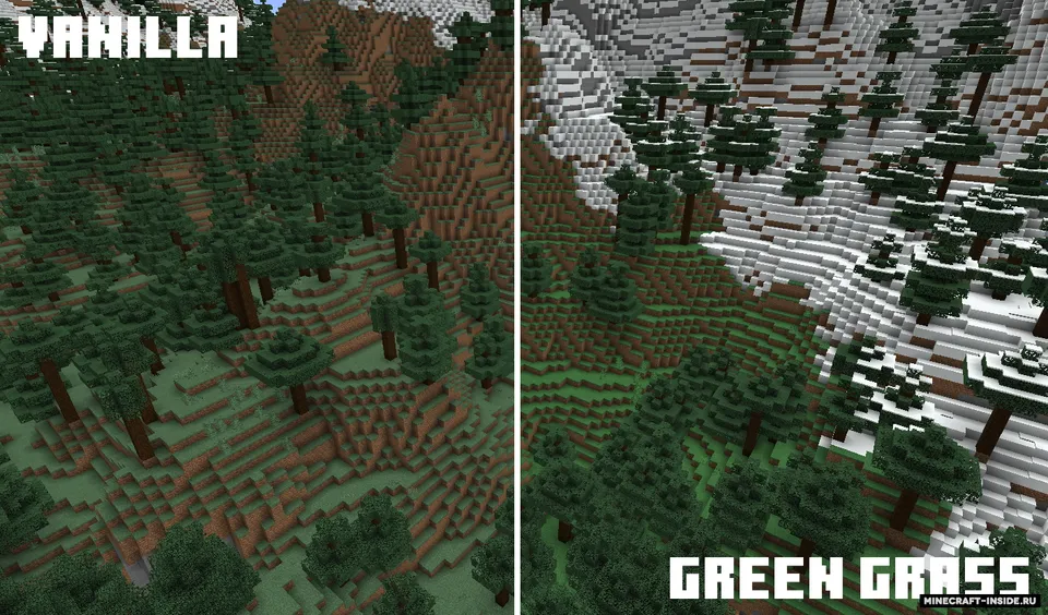 Green grass pack — Minecraft resurs pak, rasm 4
