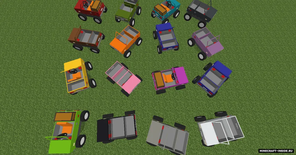 Car Resourcepack — Minecraft resurs pak, rasm 2