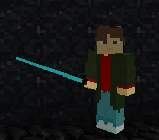 VD Katana Pack 3D — Minecraft resurs pak, rasm 3