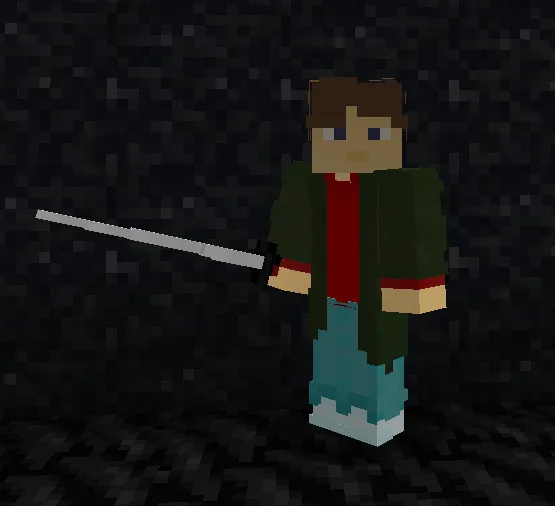 VD Katana Pack 3D — Minecraft resurs pak, rasm 4