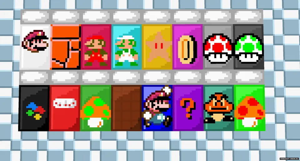 Super Mario Craft — Minecraft resurs pak, rasm 4
