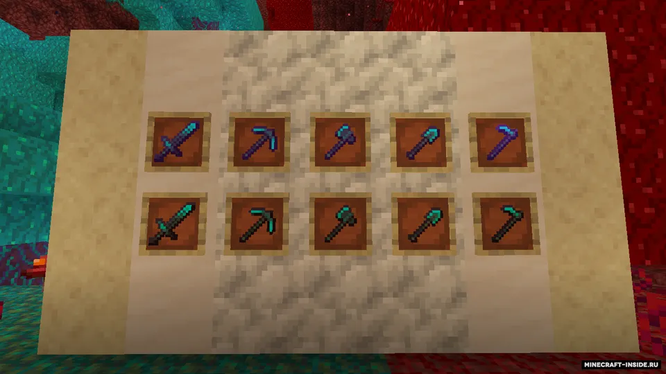 Netherite+ — Minecraft resurs pak, rasm 2