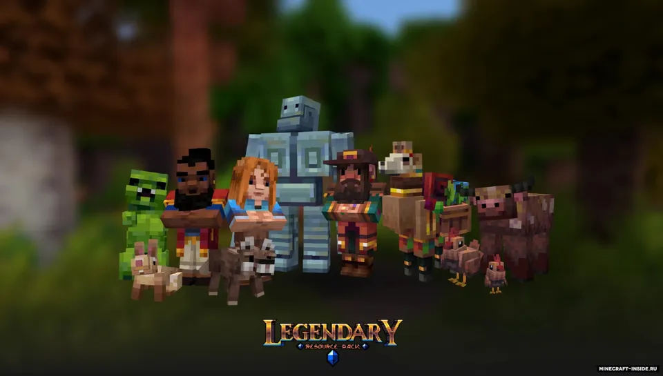 Legendary — Minecraft resurs pak, rasm 7
