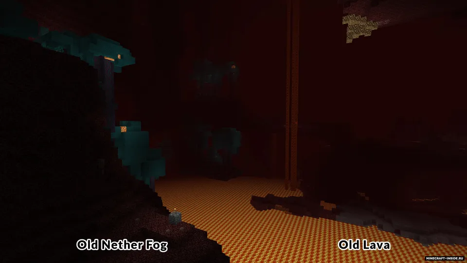 Old Lighting & Old Water — Minecraft resurs pak, rasm 3